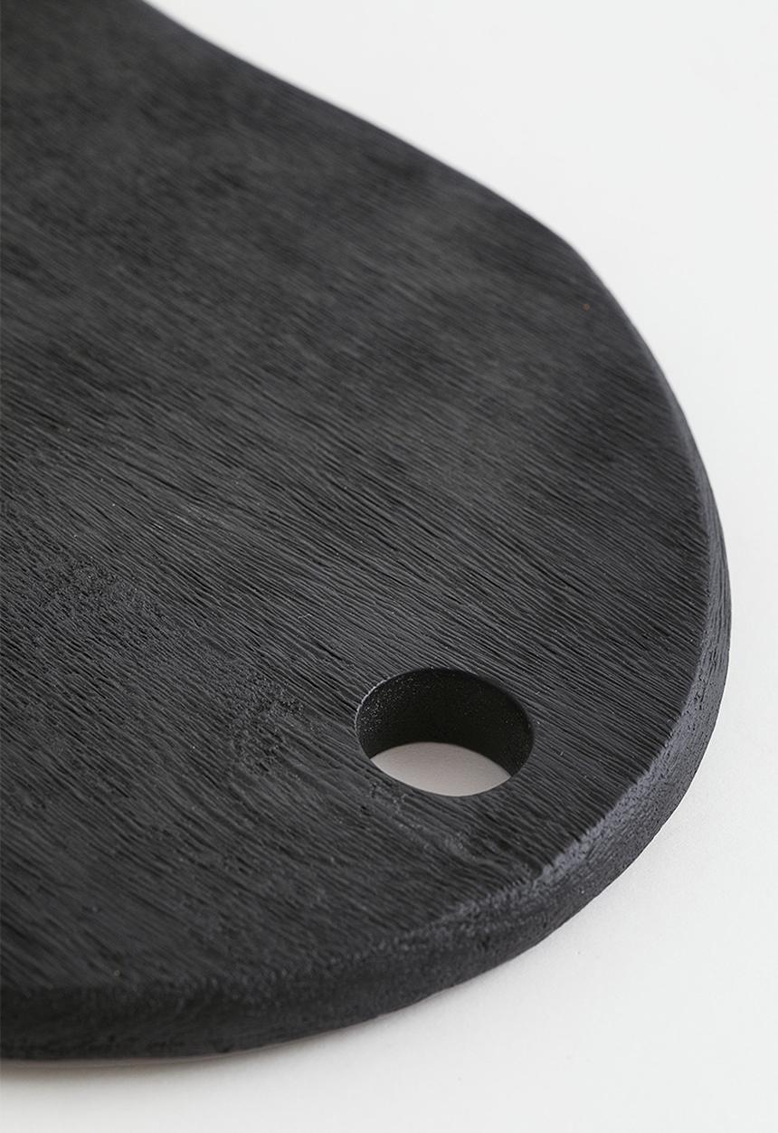 H&M - Large mango wood serving tray - black