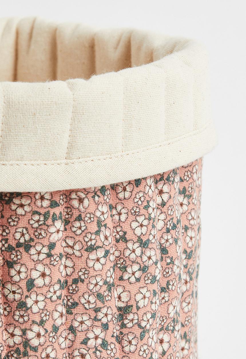 H&M - Quilted storage basket - multi/pink I
