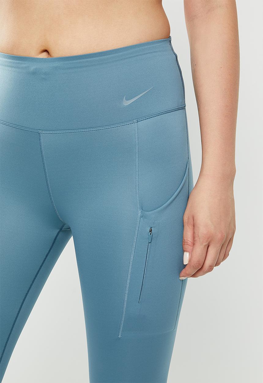 Nike - W nk df go mr 7/8 tght - noise aqua/black