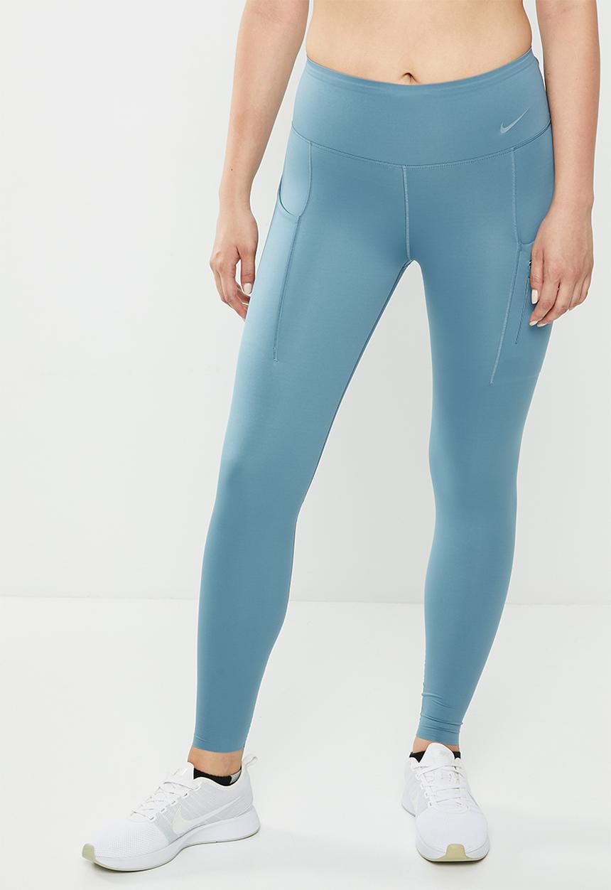 Nike - W nk df go mr 7/8 tght - noise aqua/black