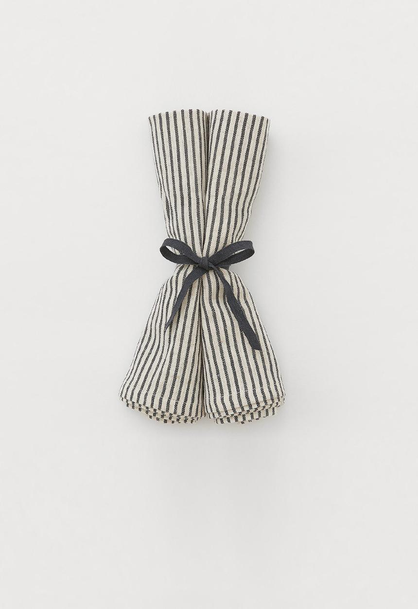 H&M - 2-pack linen-blend napkins - beige/multi