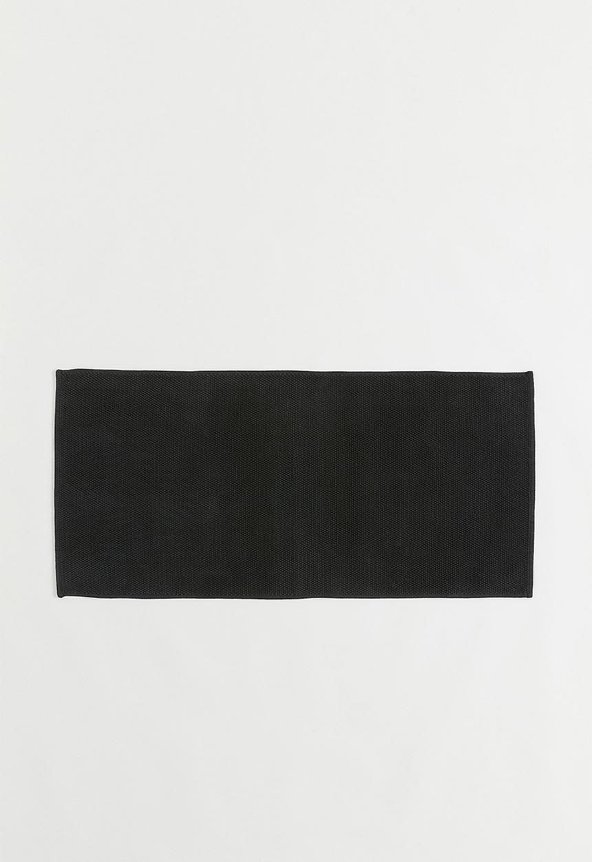 H&M - Cotton bath mat - black I