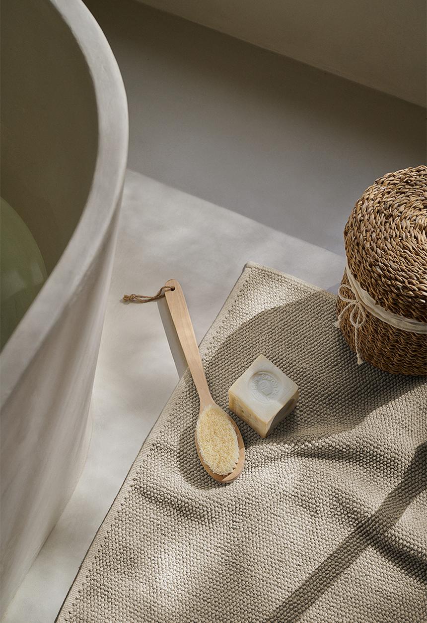 H&M - Cotton bath mat - beige I