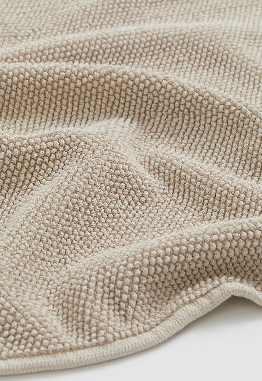 H&M - Cotton bath mat - beige I