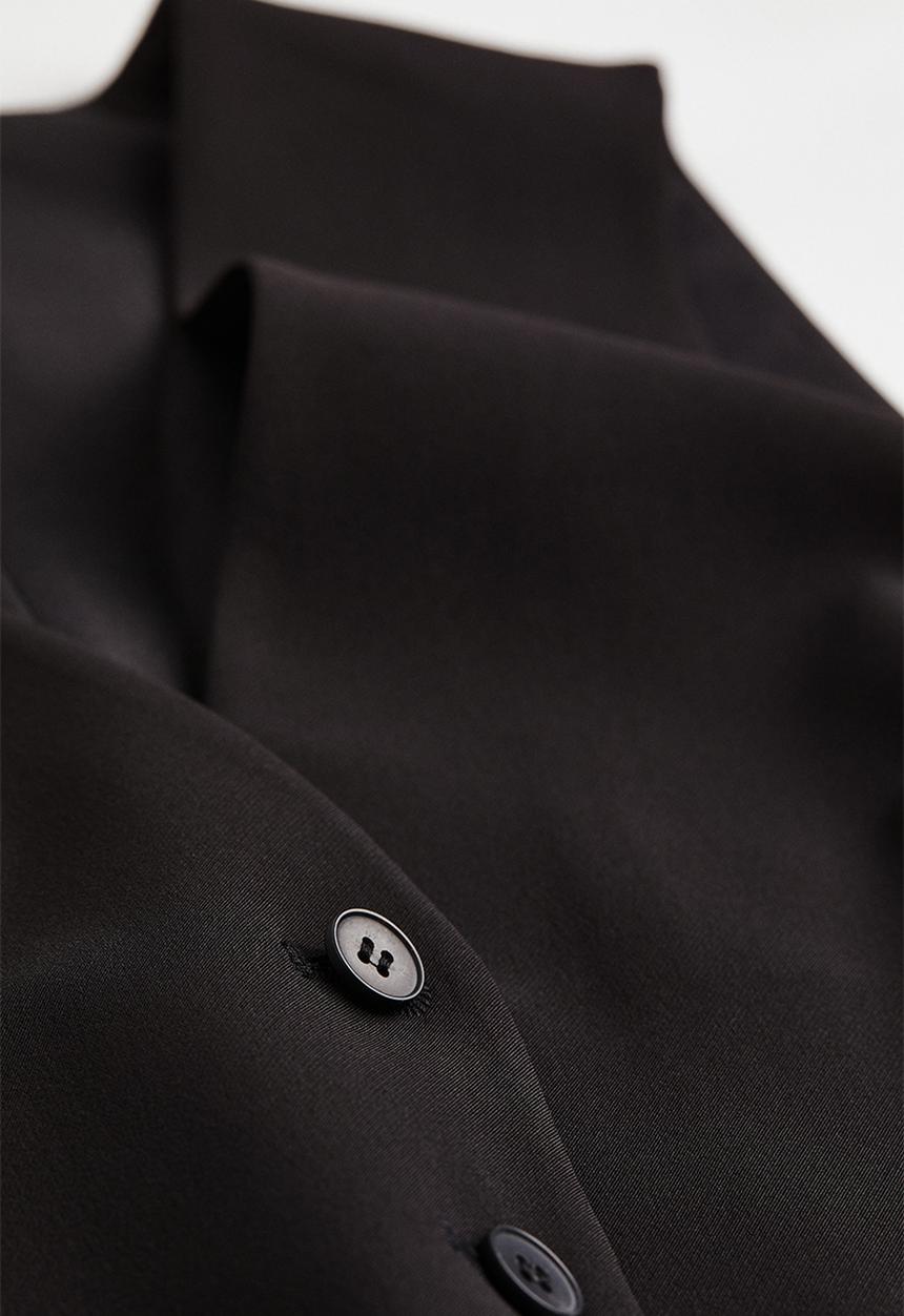 H&M - Suit waistcoat - black