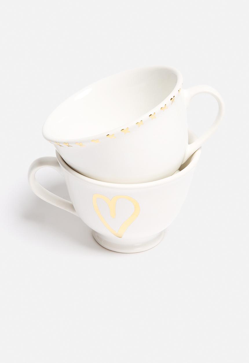 Urchin Art - Teacup & Saucer Set of 2