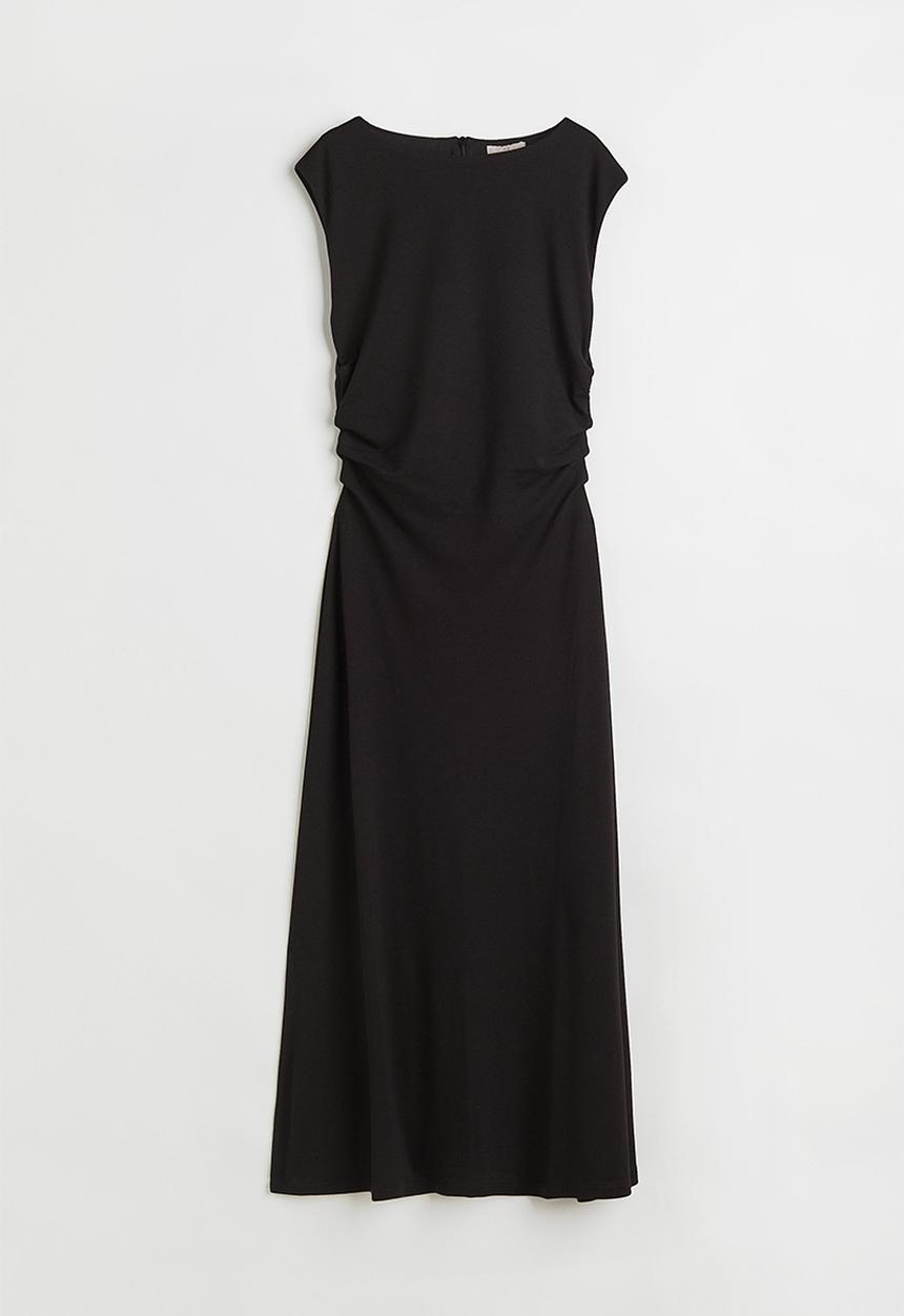 H&M - Tailored jersey dress - black