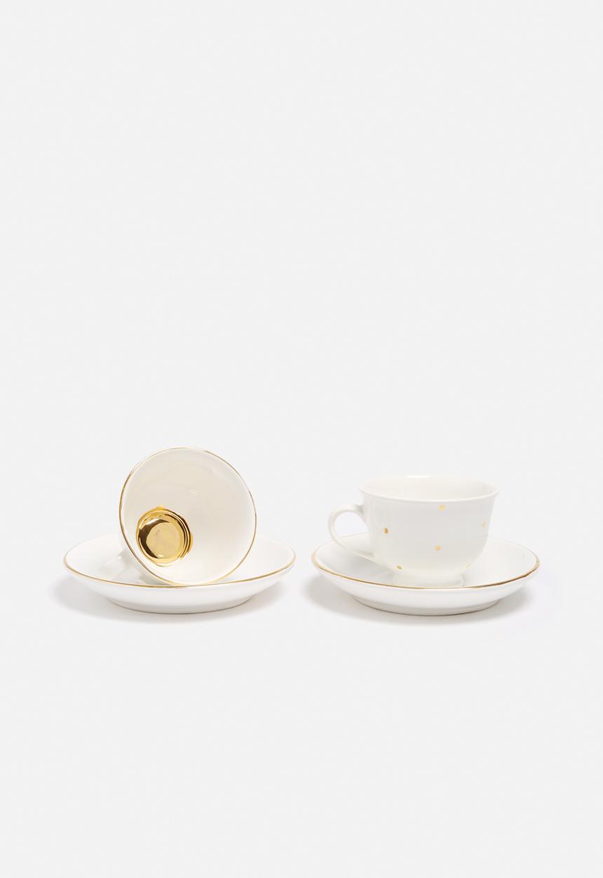 Urchin Art - Teacup & Saucer Set of 2