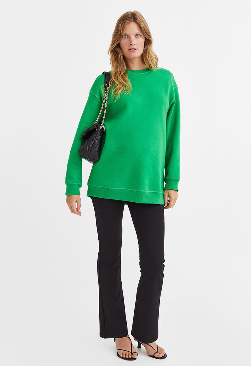 H&M - Mama flared leggings - black