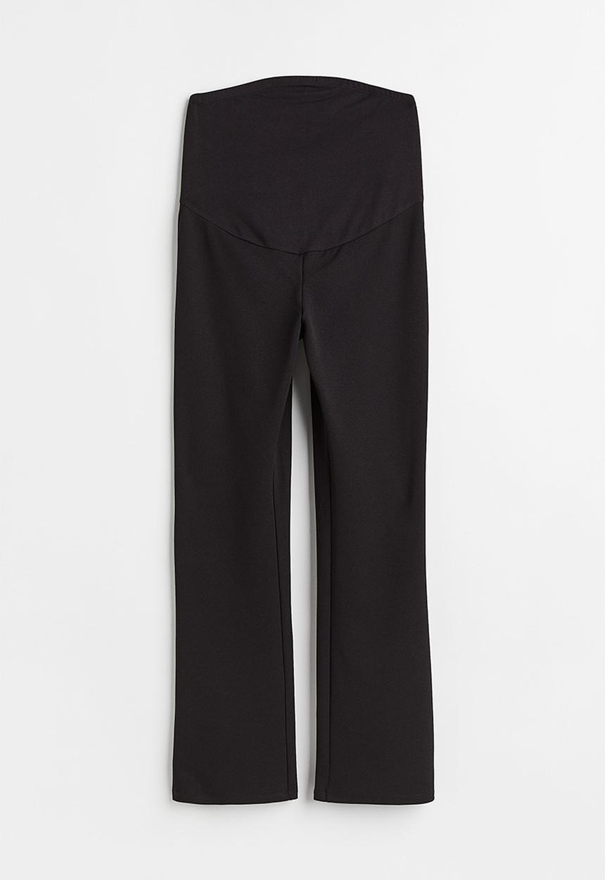 H&M - Mama flared leggings - black