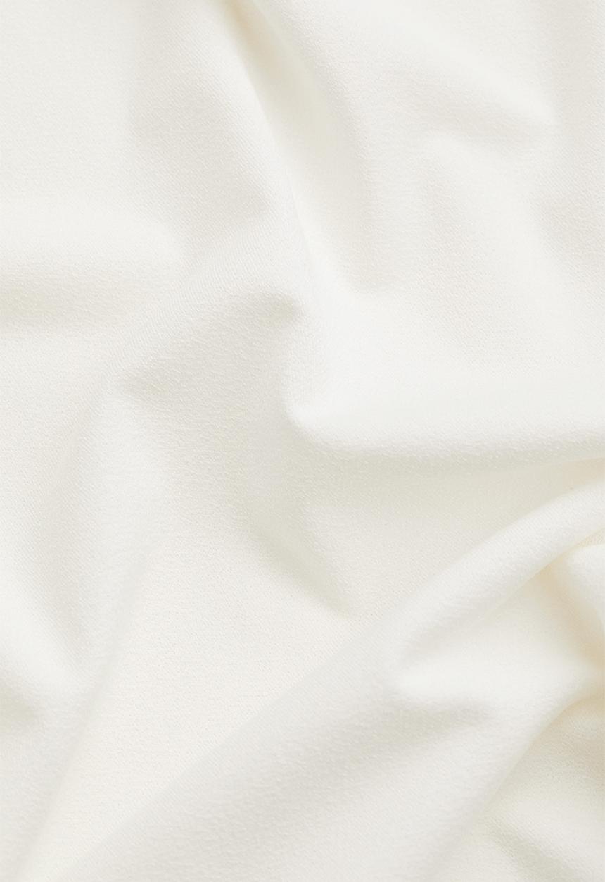 H&M - Draped jersey top - white