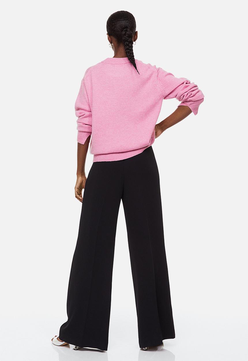 H&M - Tailored trousers - black