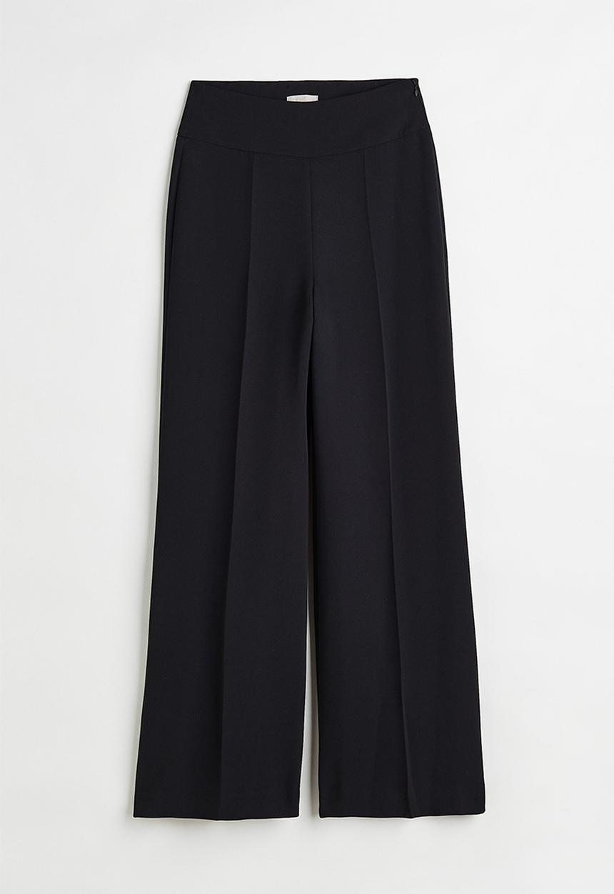 H&M - Tailored trousers - black