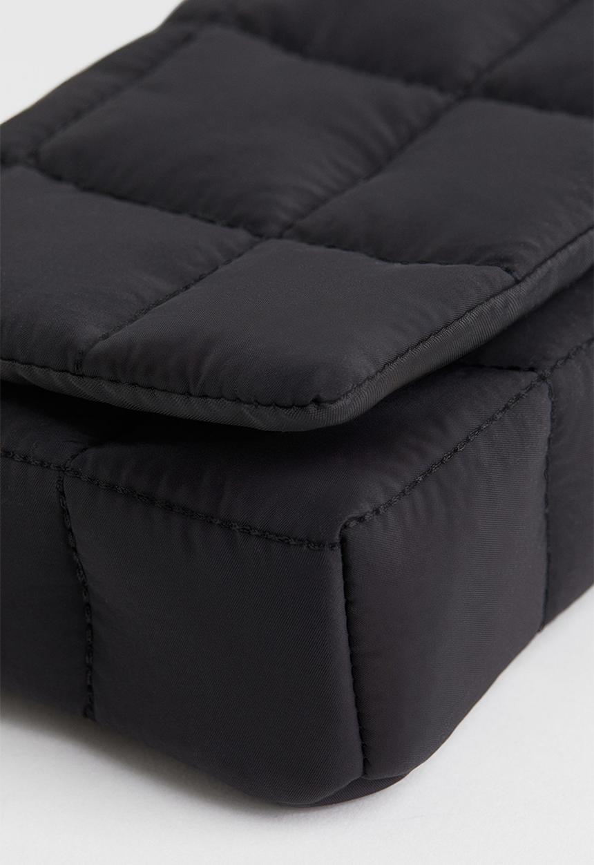 H&M - Quilted shoulder bag - black