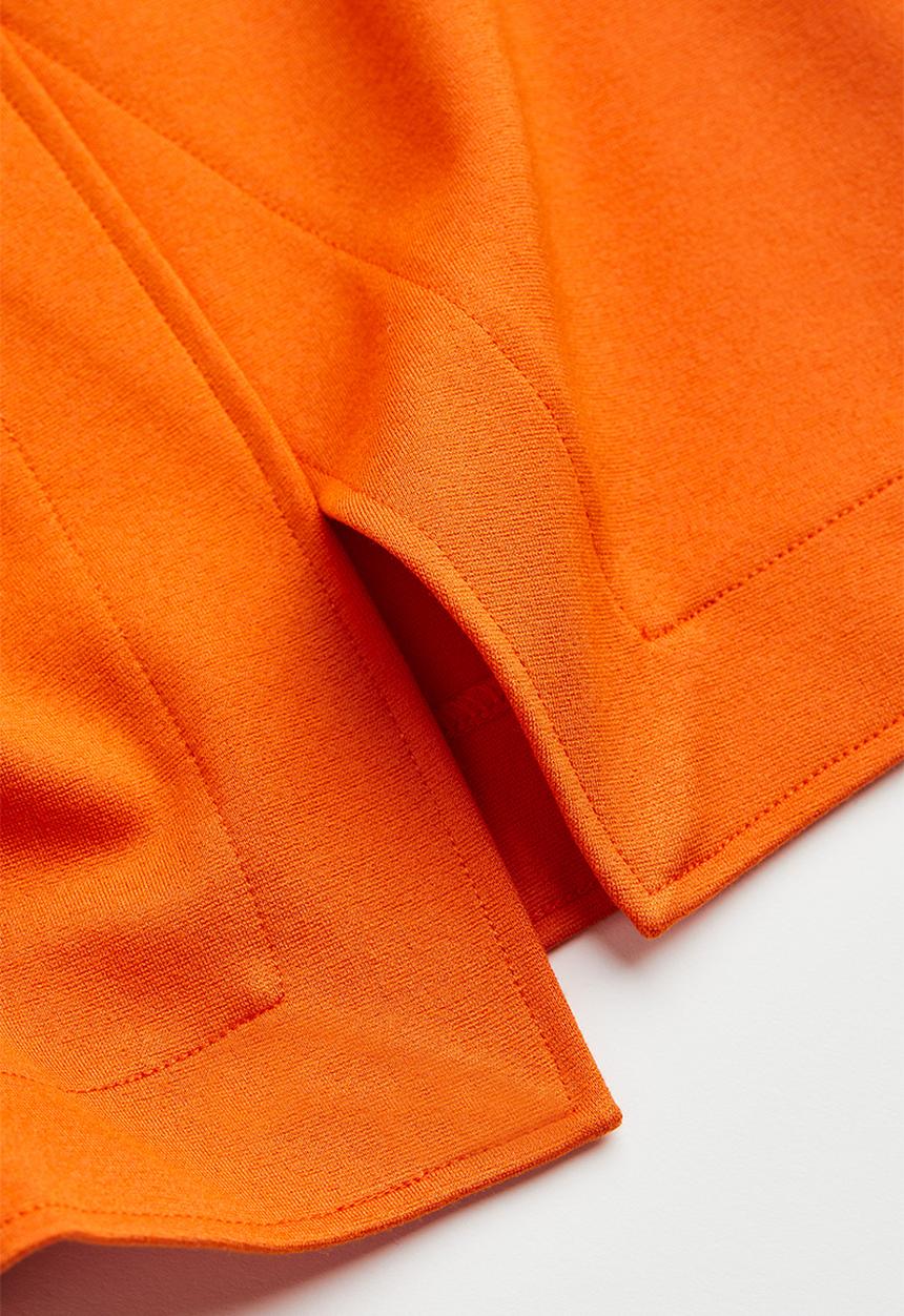 H&M - Short wrapover skirt - orange