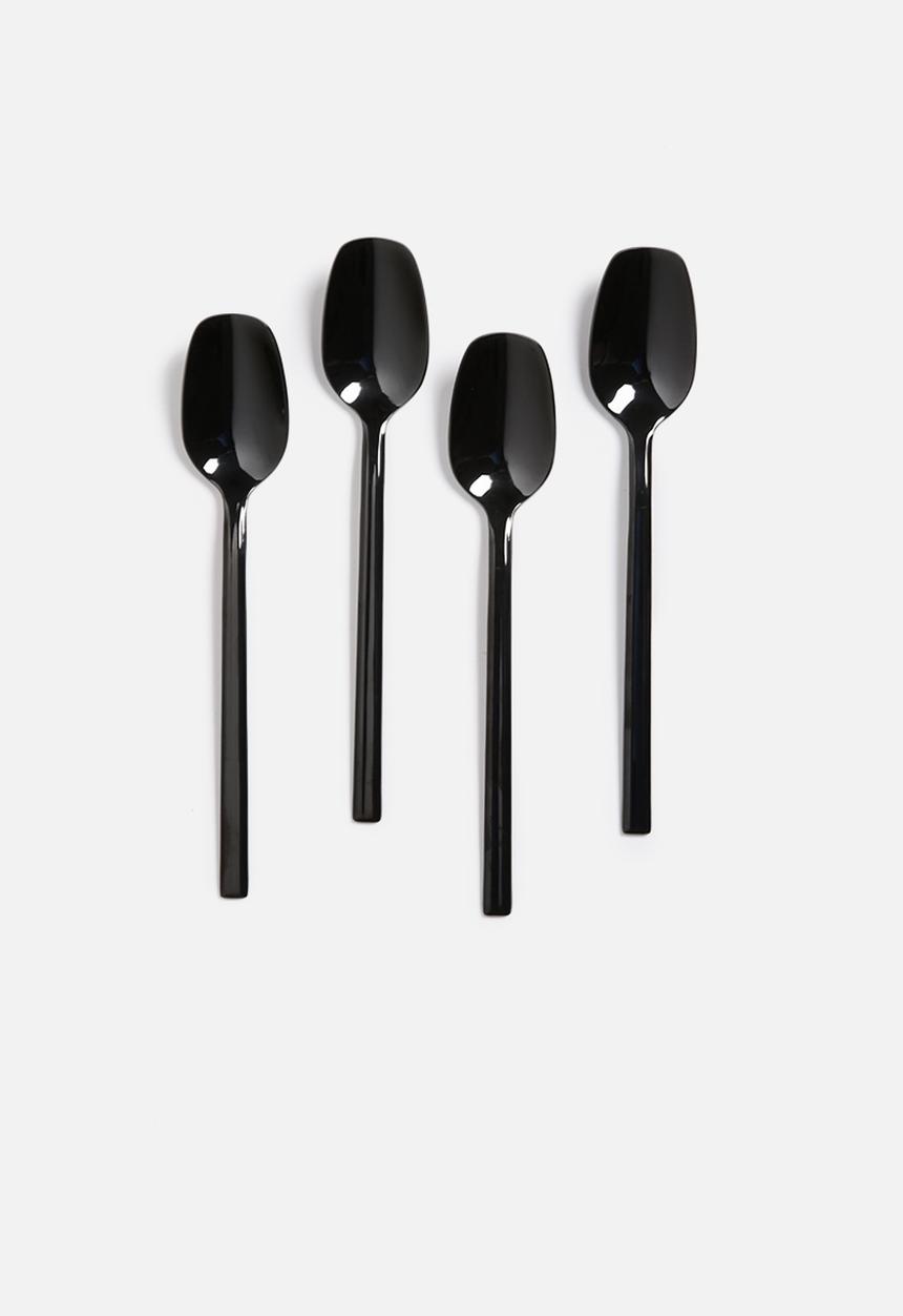 Nicolson Russell - Black Titanium Cutlery Set 16pc