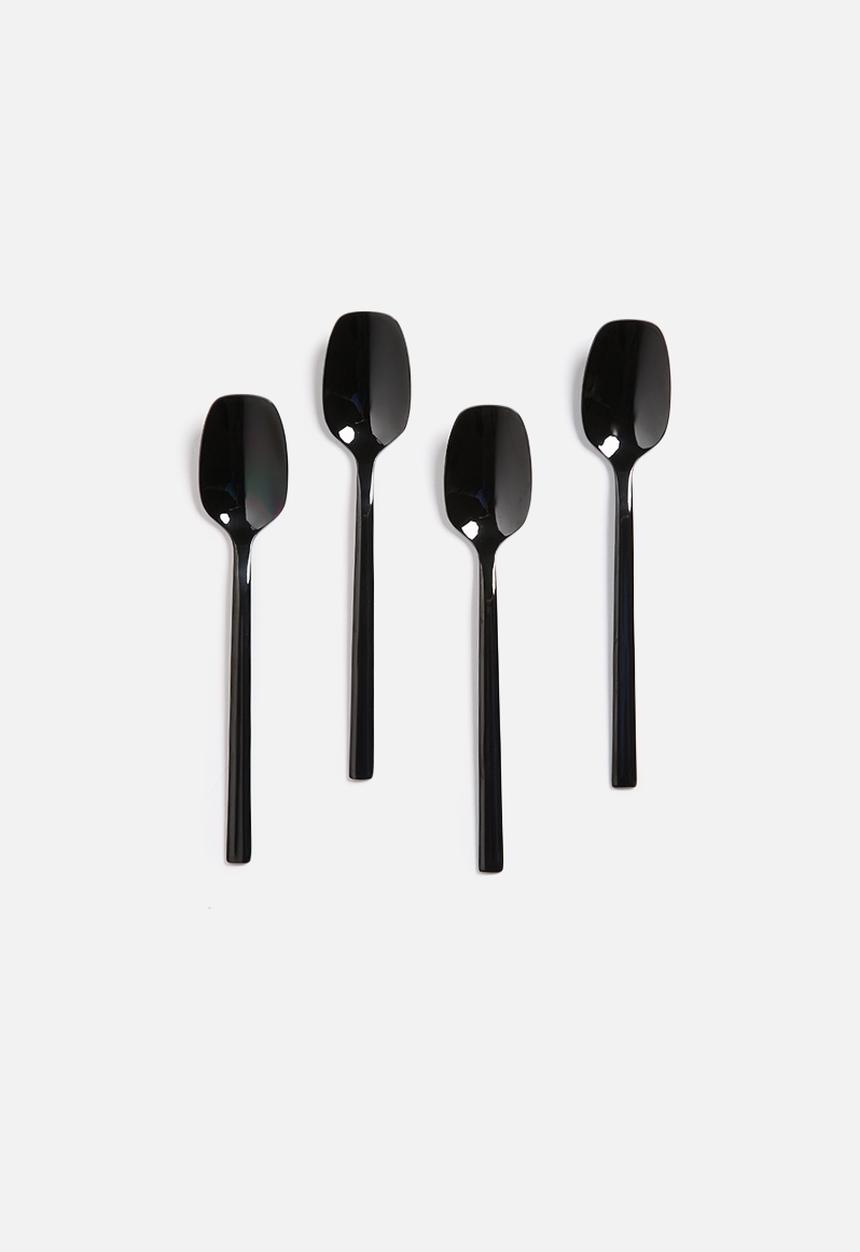 Nicolson Russell - Black Titanium Cutlery Set 16pc