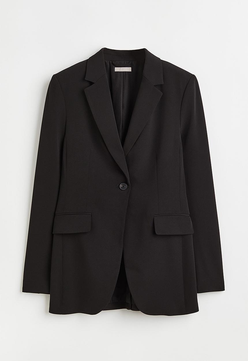 H&M - Fitted jacket - black