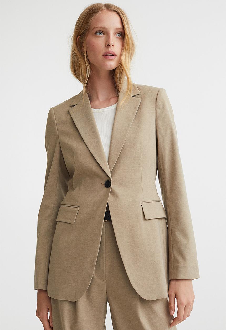 H&M - Fitted jacket - beige