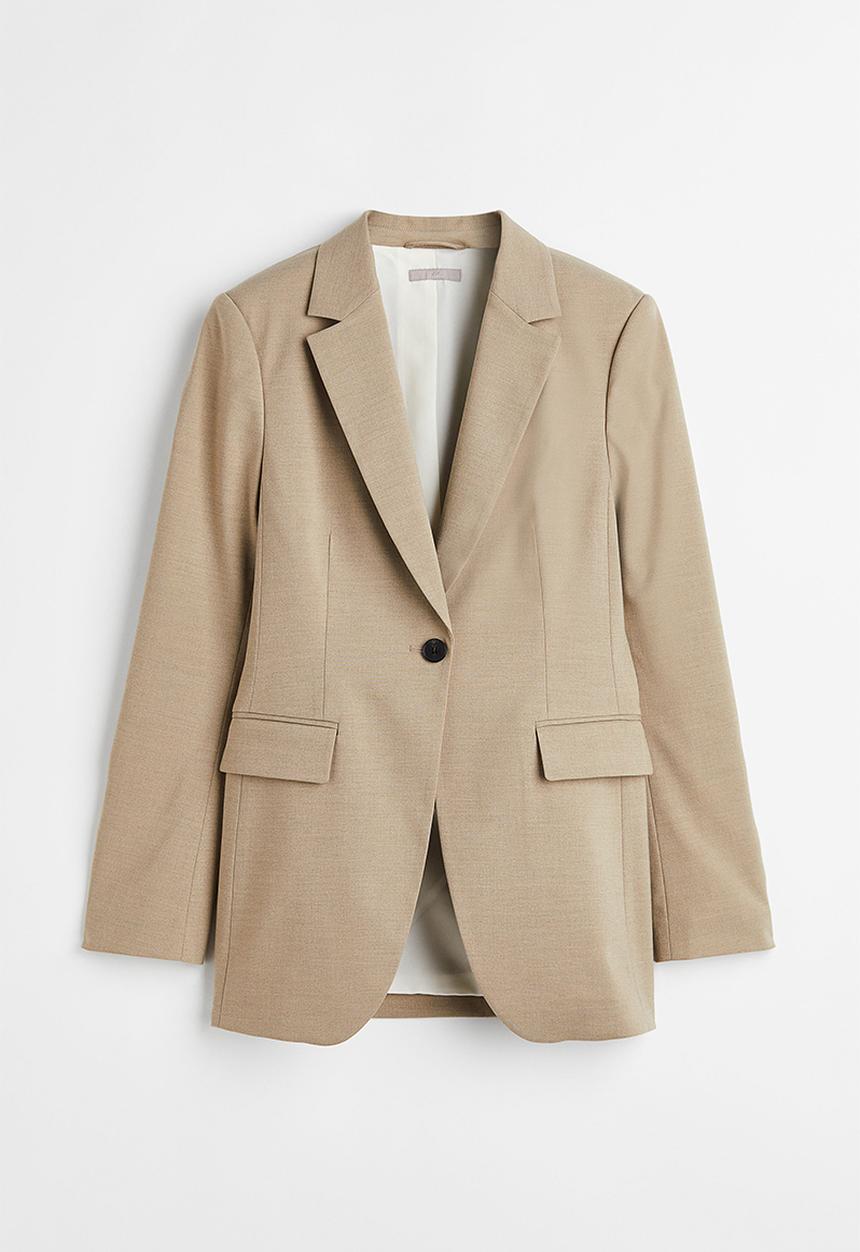 H&M - Fitted jacket - beige