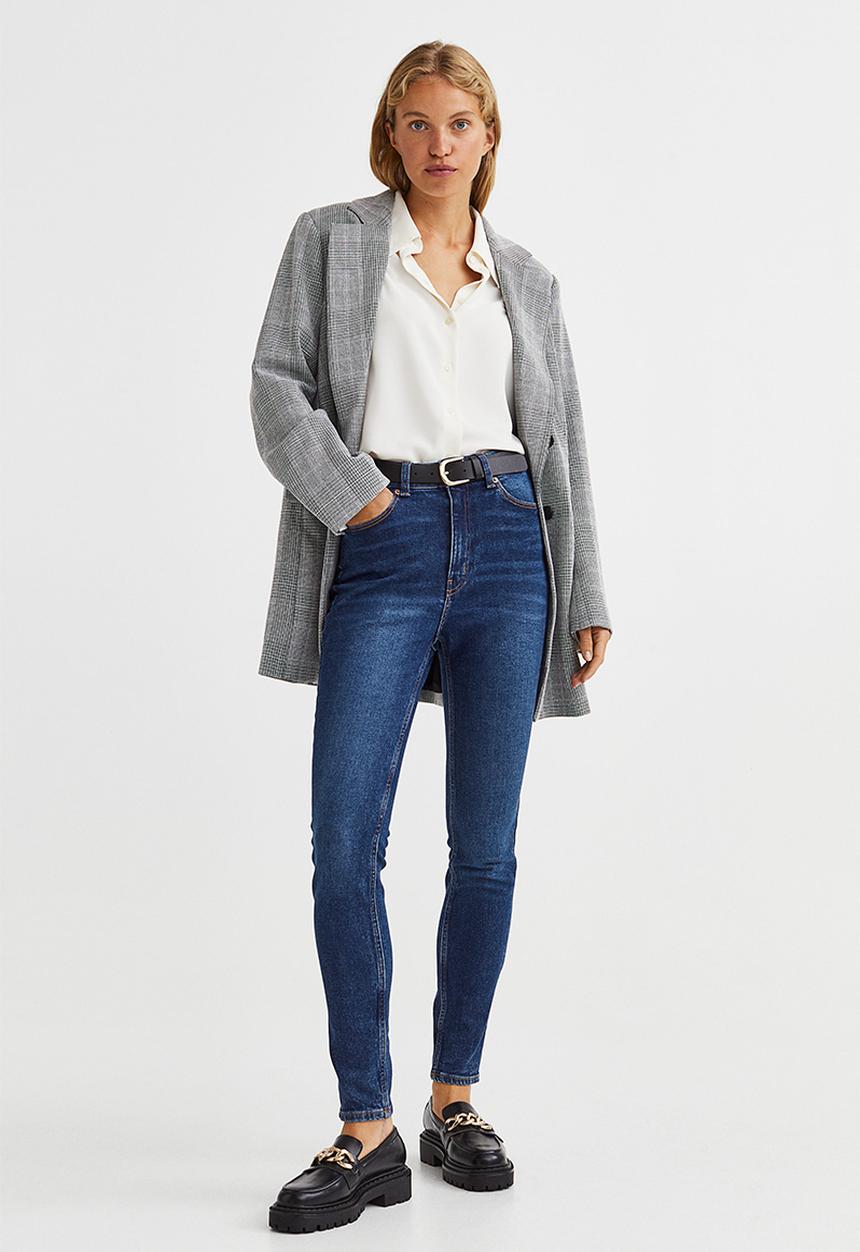 H&M - Fitted shirt - cream