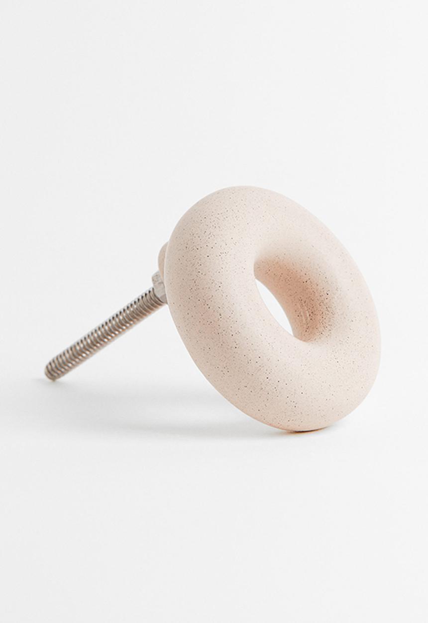 H&M - Metal knob - natural white