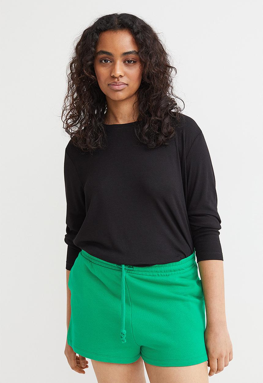 H&M - Sweatshorts - green