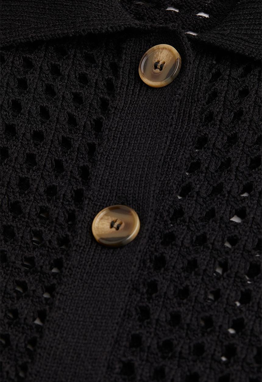 H&M - Knitted cardigan - black