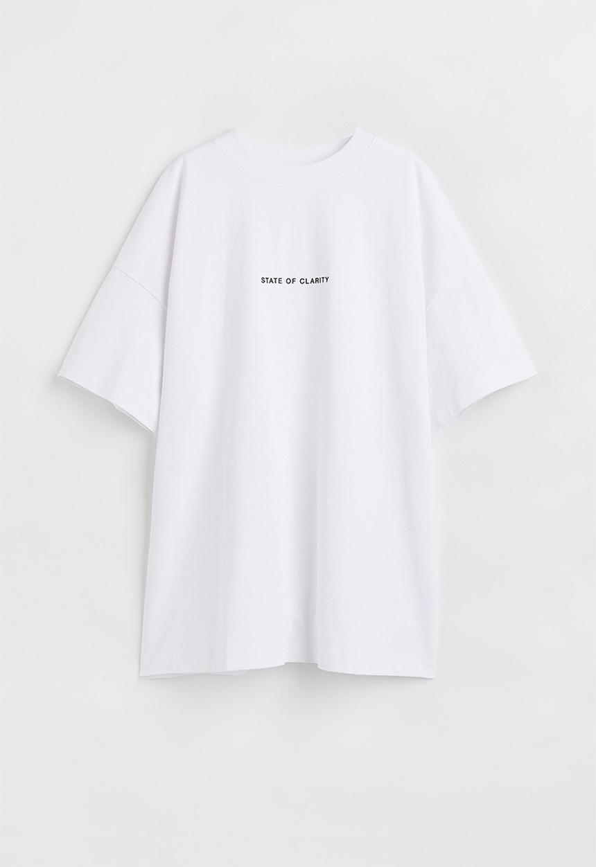 H&M - Oversized T-shirt - white