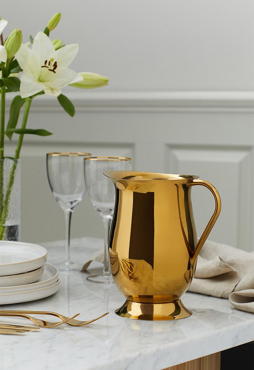 H&M - Stainless steel jug - gold