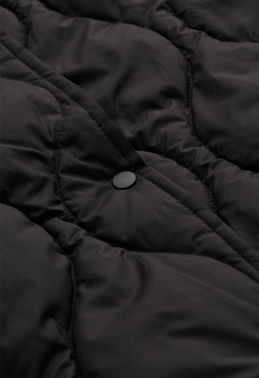 H&M - Long gilet - black