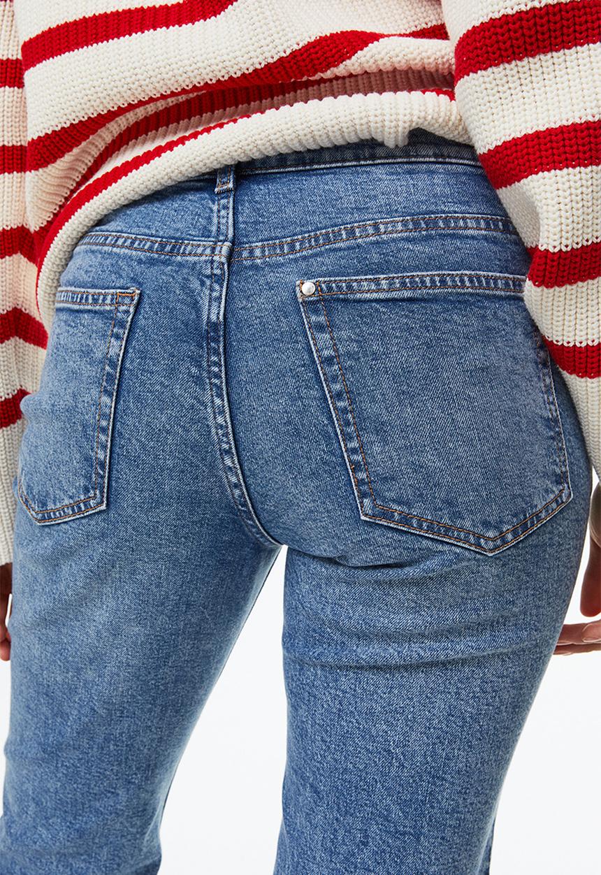H&M - Slim regular ankle jeans - denim blue