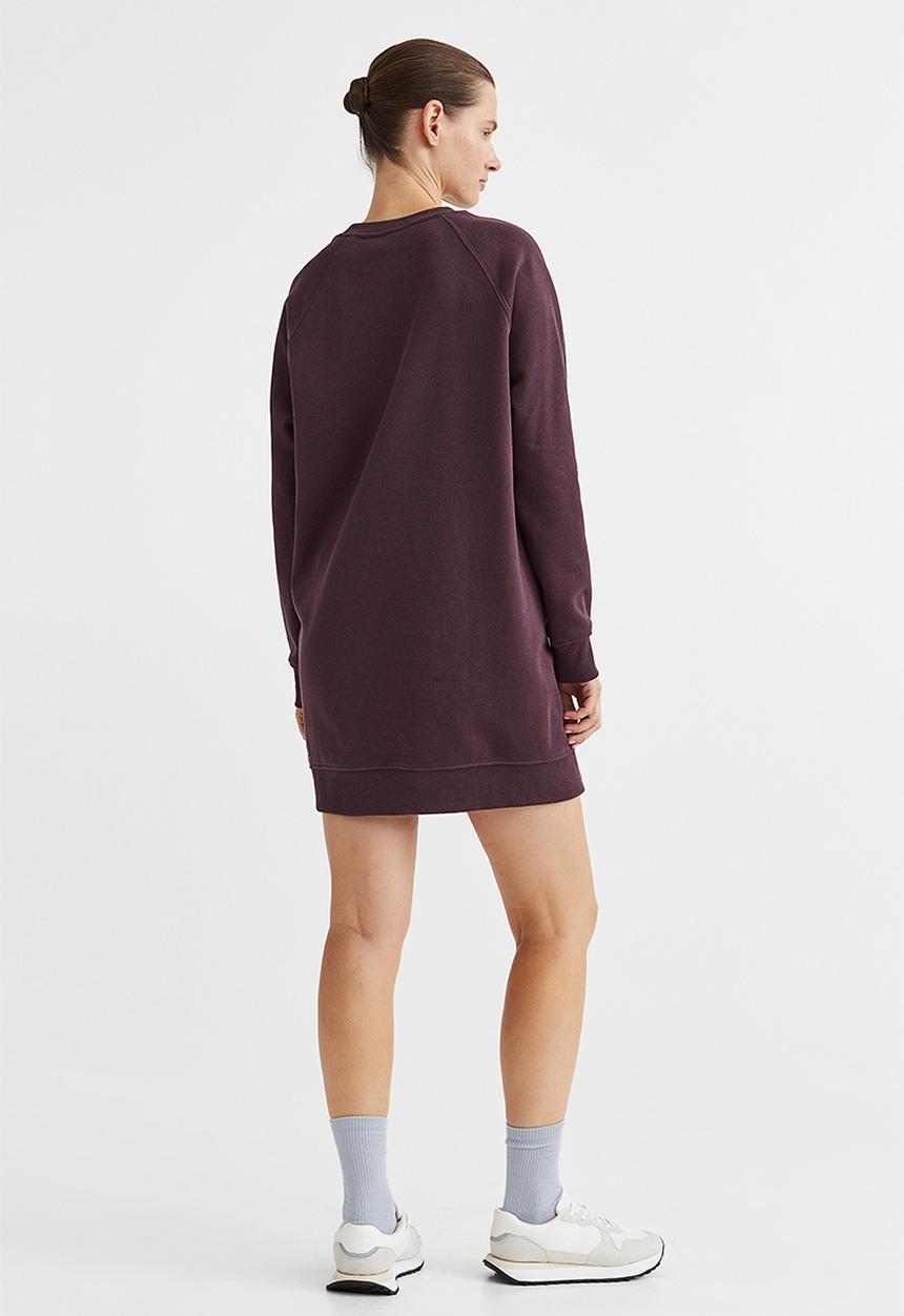 H&M - Sweatshirt dress - dark brown