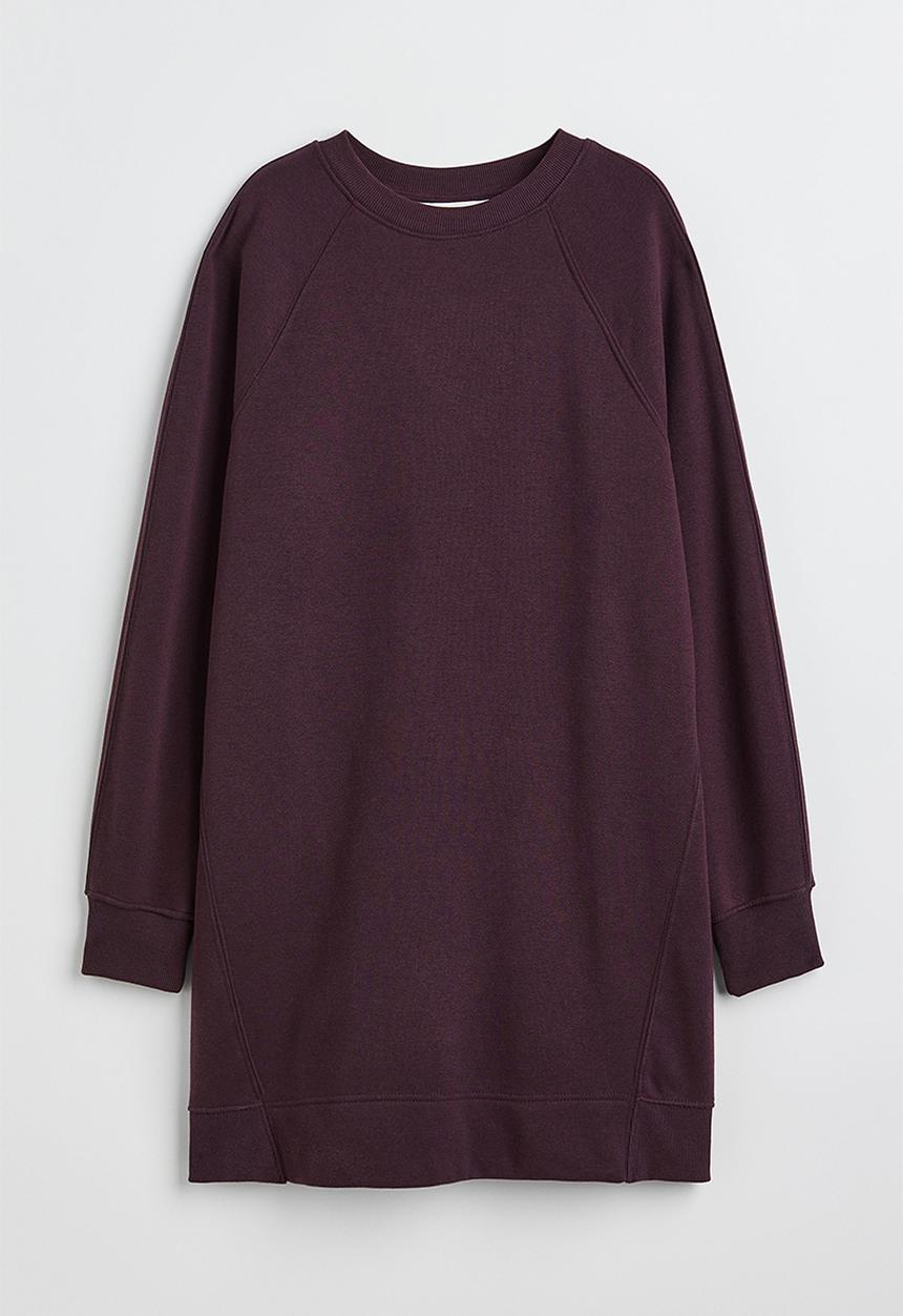 H&M - Sweatshirt dress - dark brown