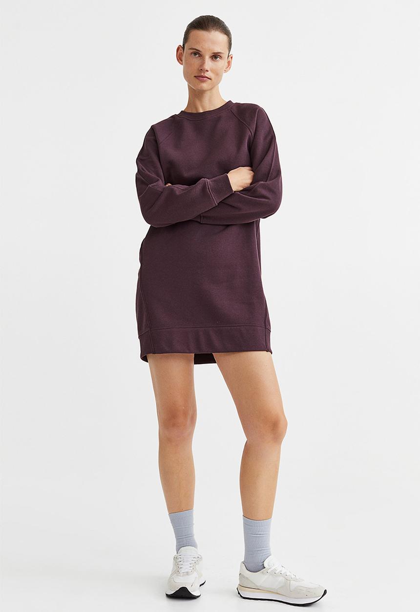 H&M - Sweatshirt dress - dark brown