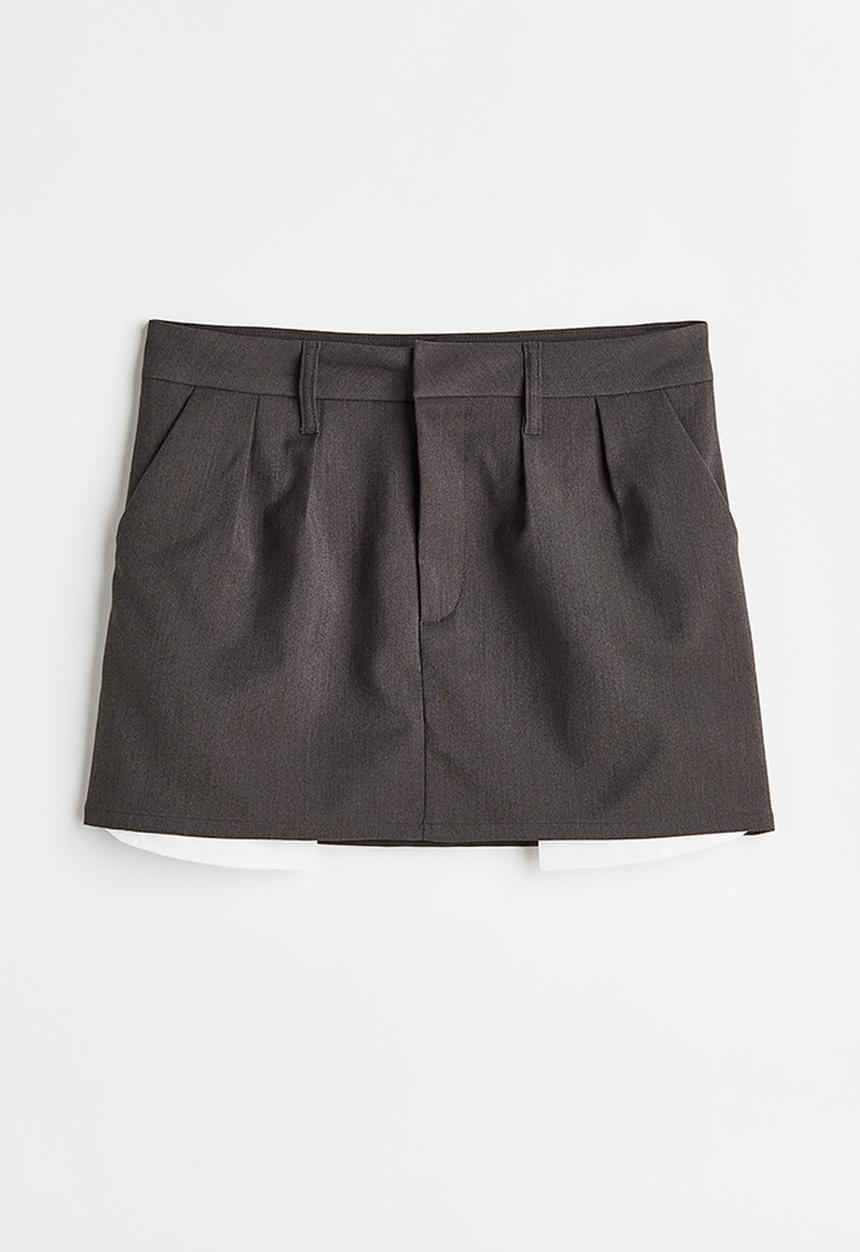 H&M - Mini skirt - grey