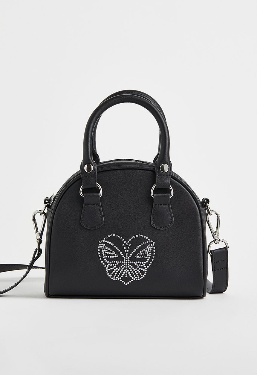 H&M - Handbag -  black/butterfly