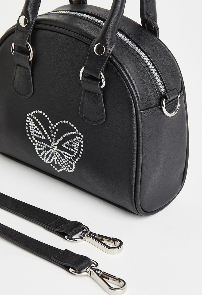 H&M - Handbag -  black/butterfly