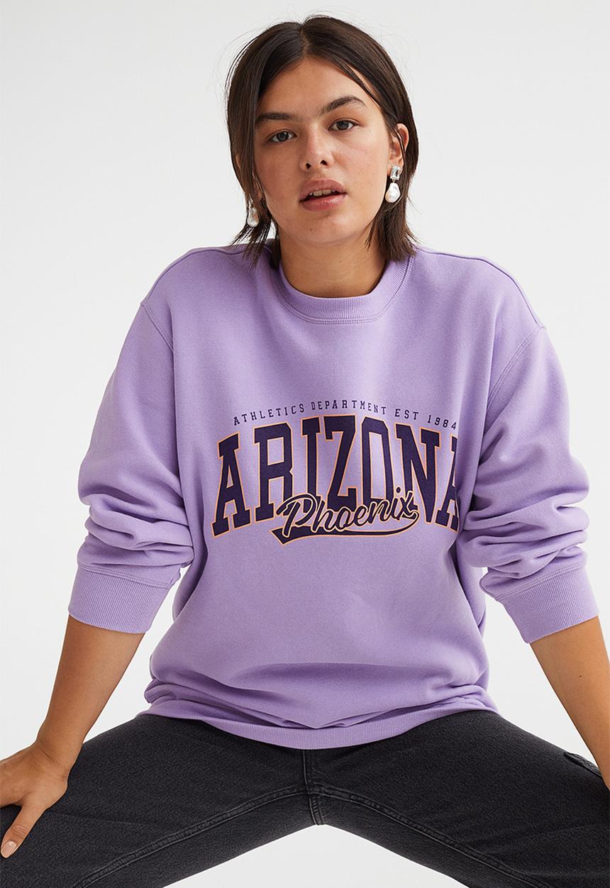 H&M - Oversized sweatshirt - light purple/arizona