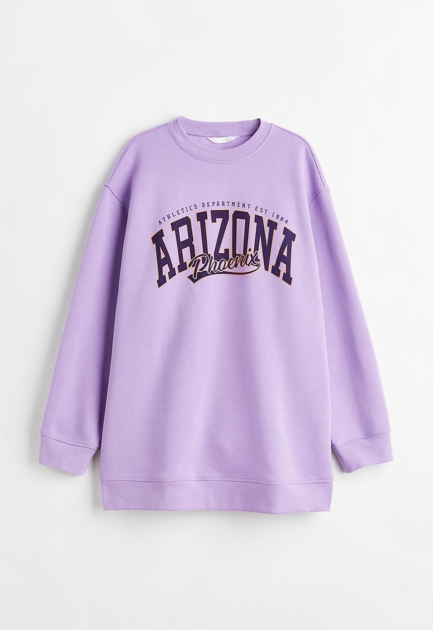 H&M - Oversized sweatshirt - light purple/arizona
