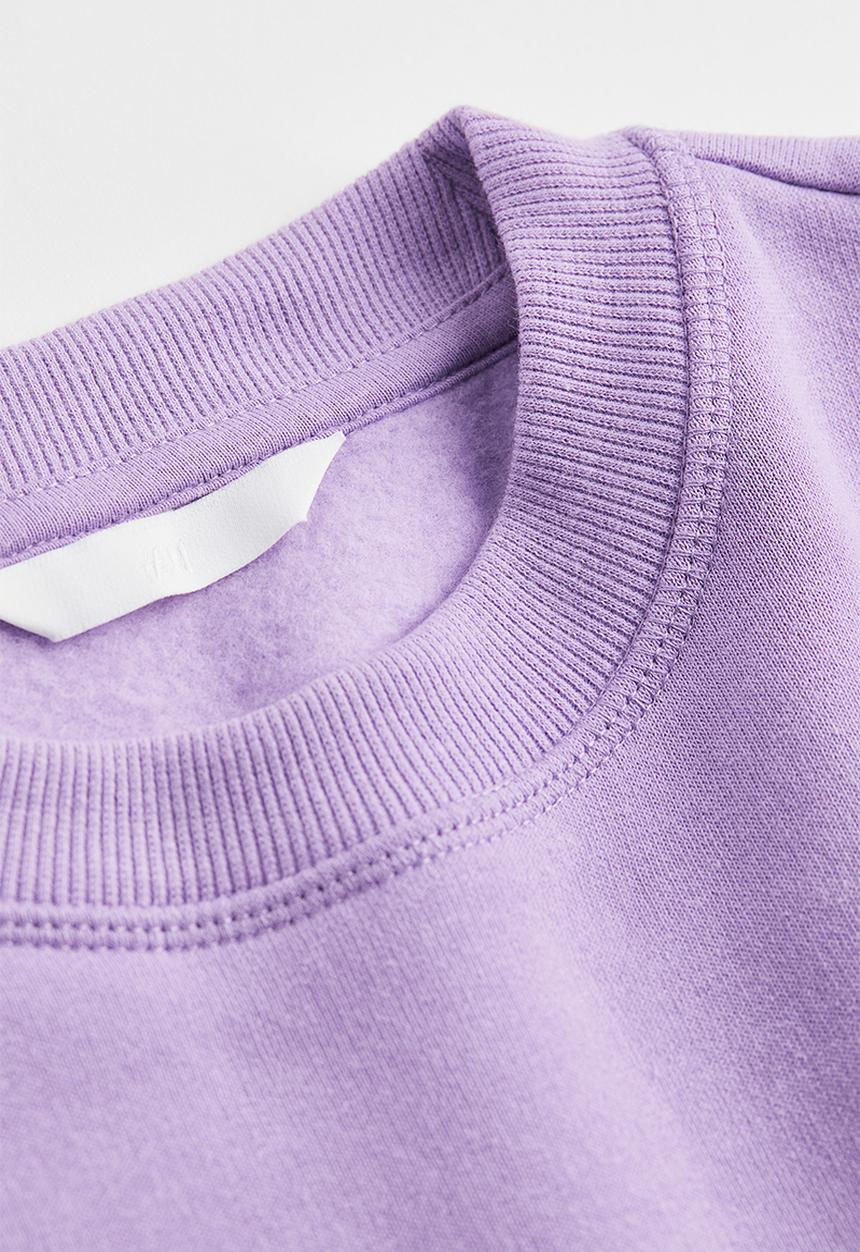 H&M - Oversized sweatshirt - light purple/arizona