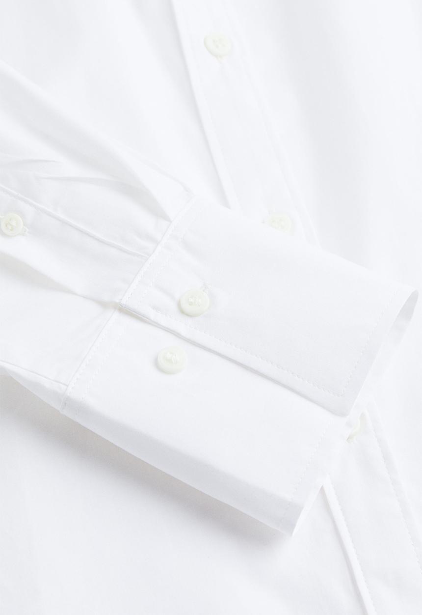 H&M - Cotton shirt - white