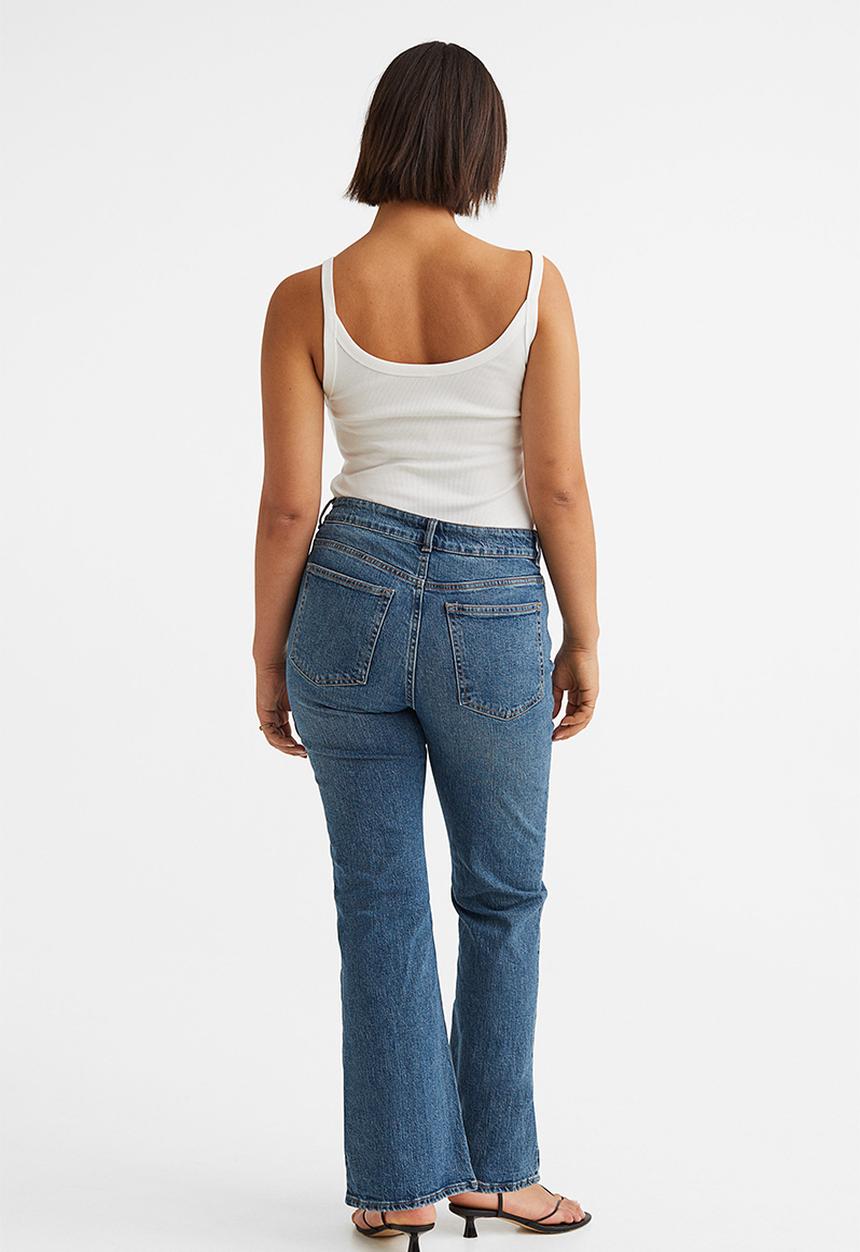 H&M - Flare high jeans - denim blue