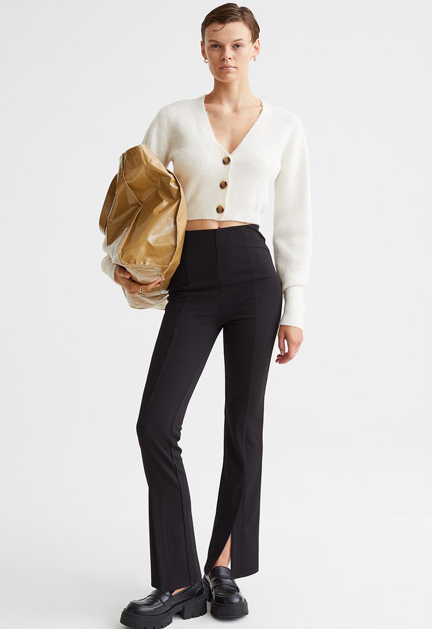 H&M - Short cardigan - cream