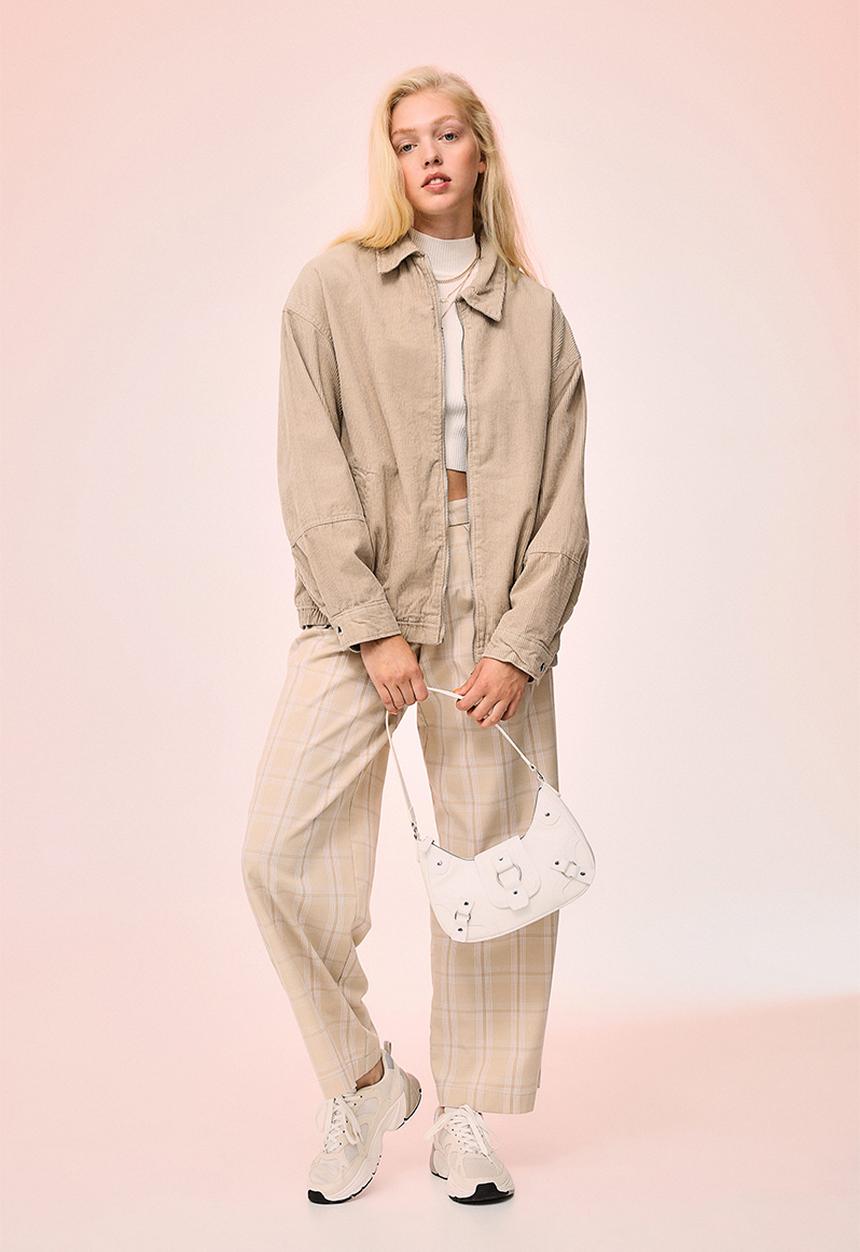 H&M - Boxy jacket - beige