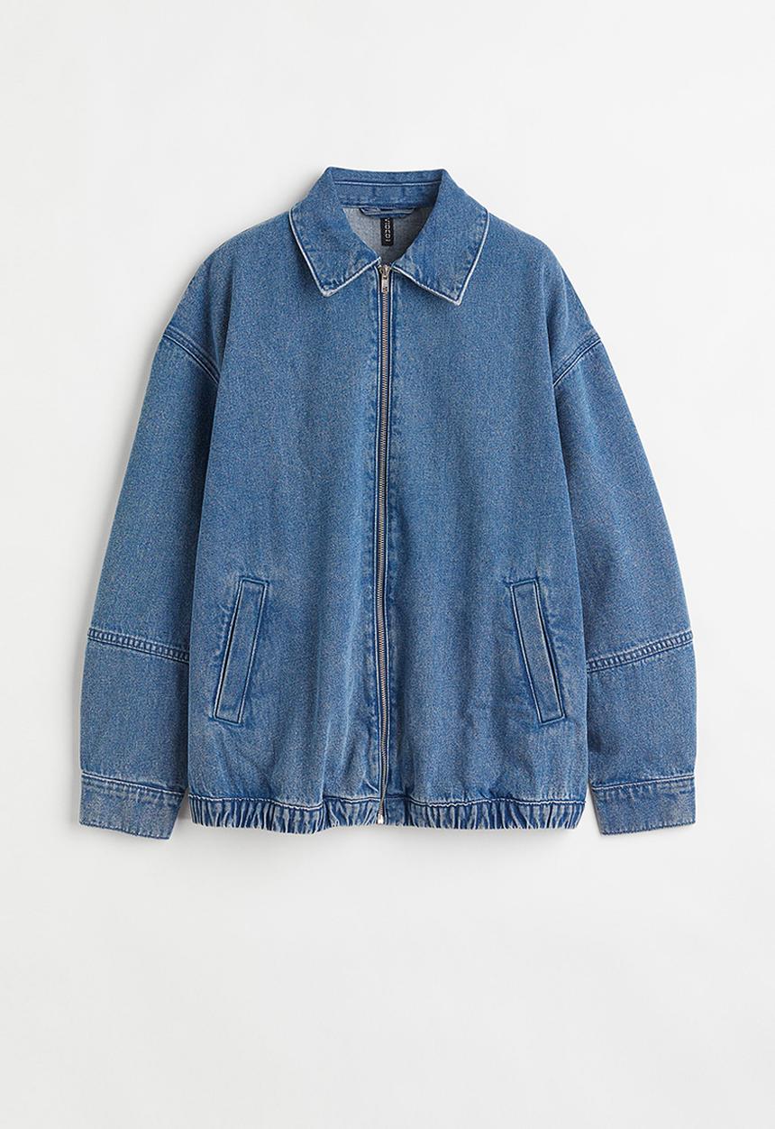 H&M - Boxy jacket - denim blue