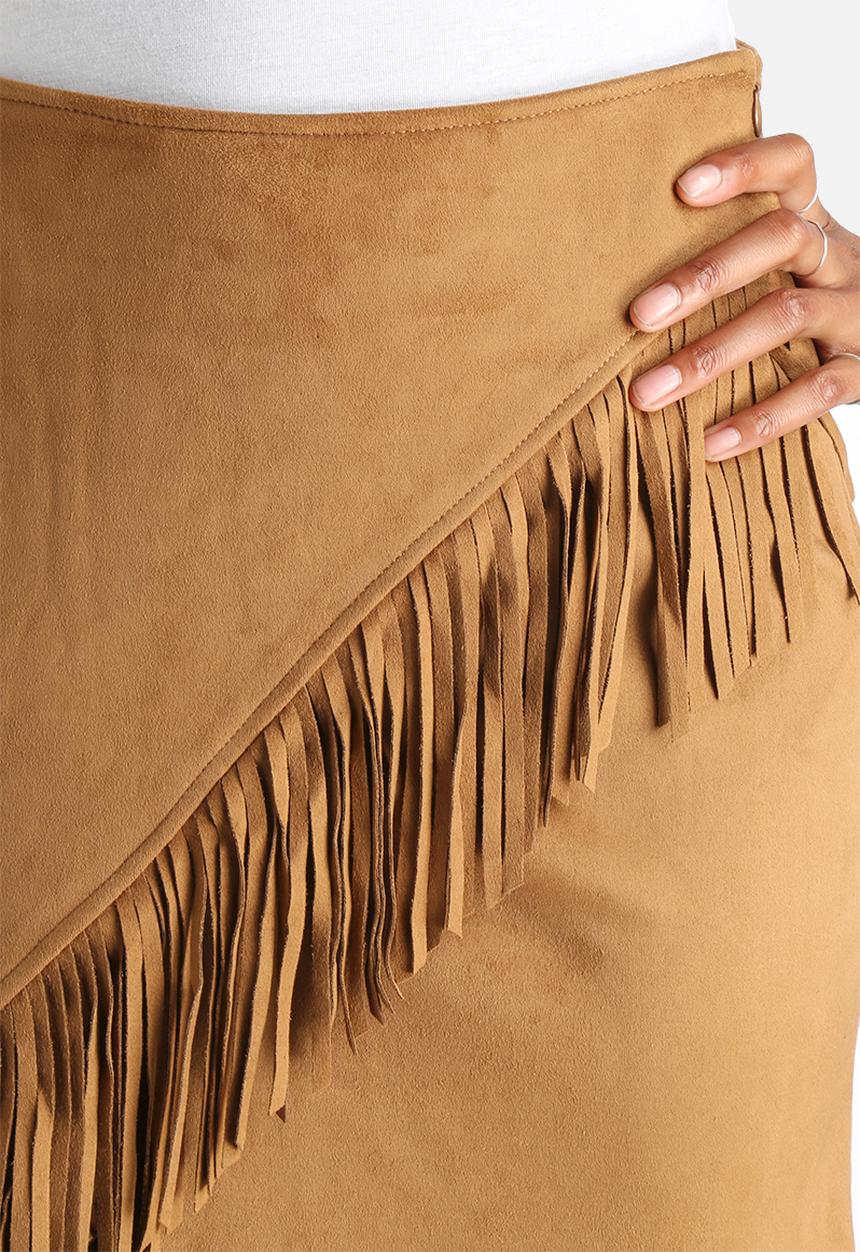 Vero Moda - Magic Faux Suede Skirt
