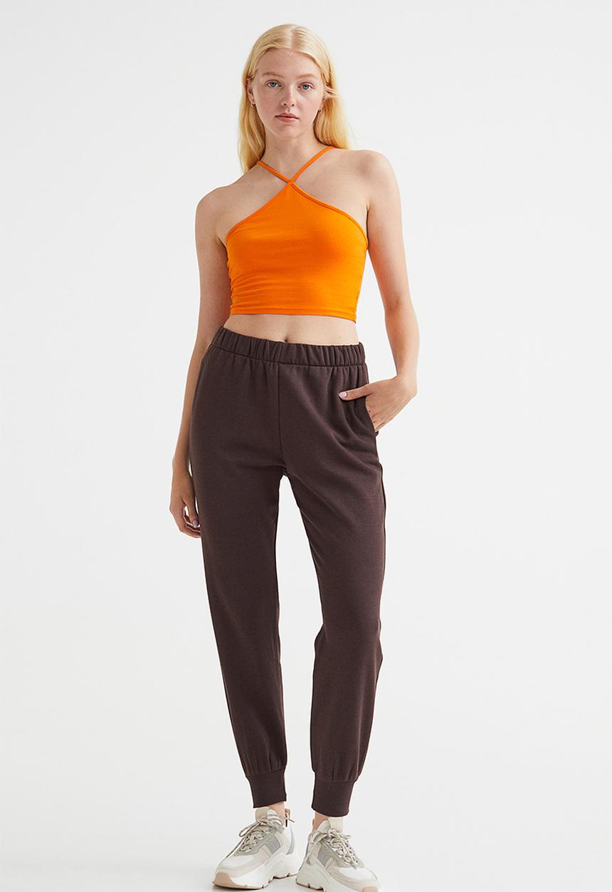 H&M - Joggers - dark brown