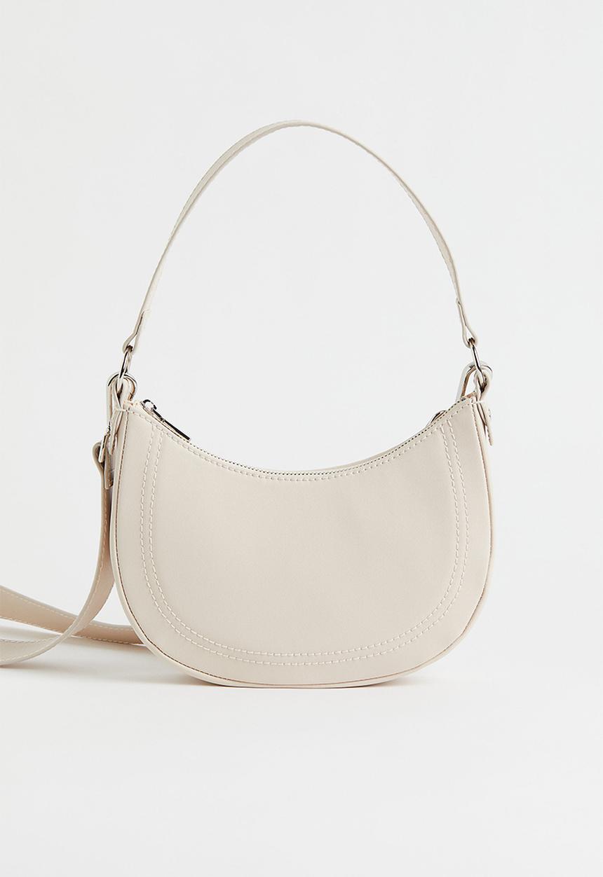 H&M - Small shoulder bag - light beige