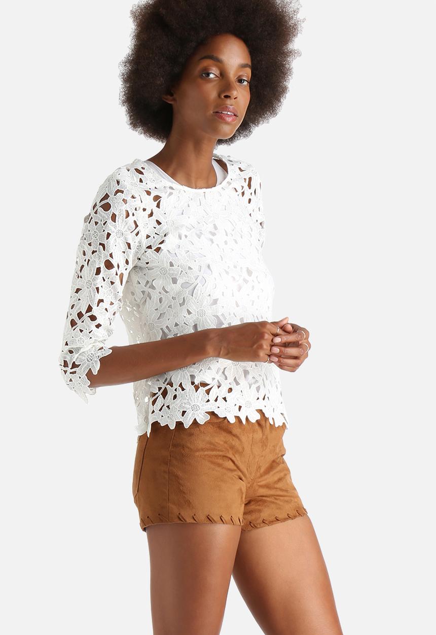 Vero Moda - We Love 3/4 Lace Top